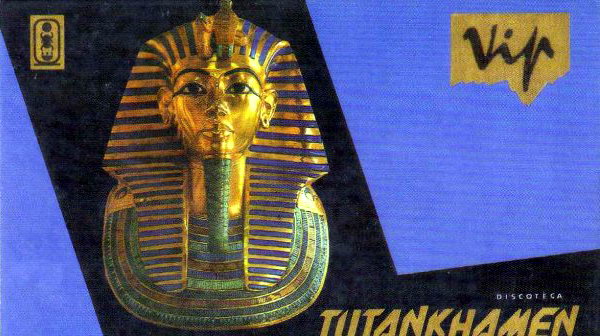 carnet VIP de la discoteca Tutankhamen de Gav� Mar (a�os 80)